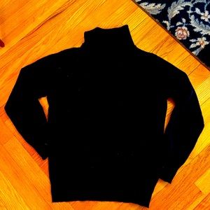Black 100% Cashmere Turtleneck Sweater Size small
